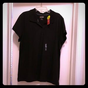 NWT Arizona Jean Co. Jrs. Plus 1X Polo Shirt